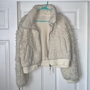 Furry Zip-Up Jacket